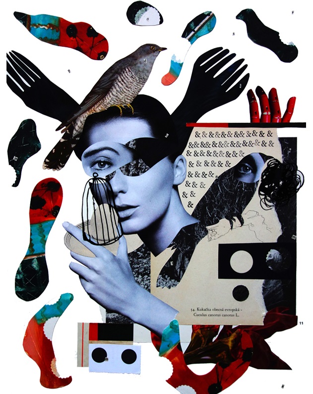 Helena Čubová koláž