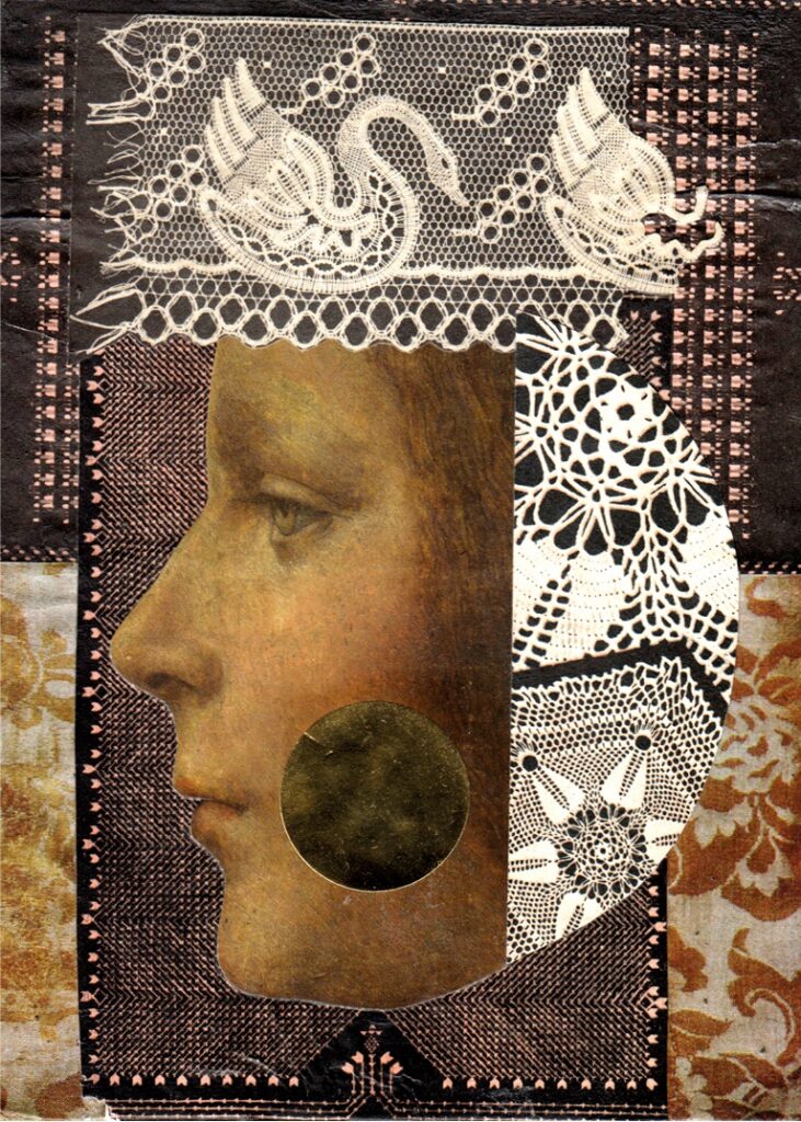 Helena Čubová koláže Februllage